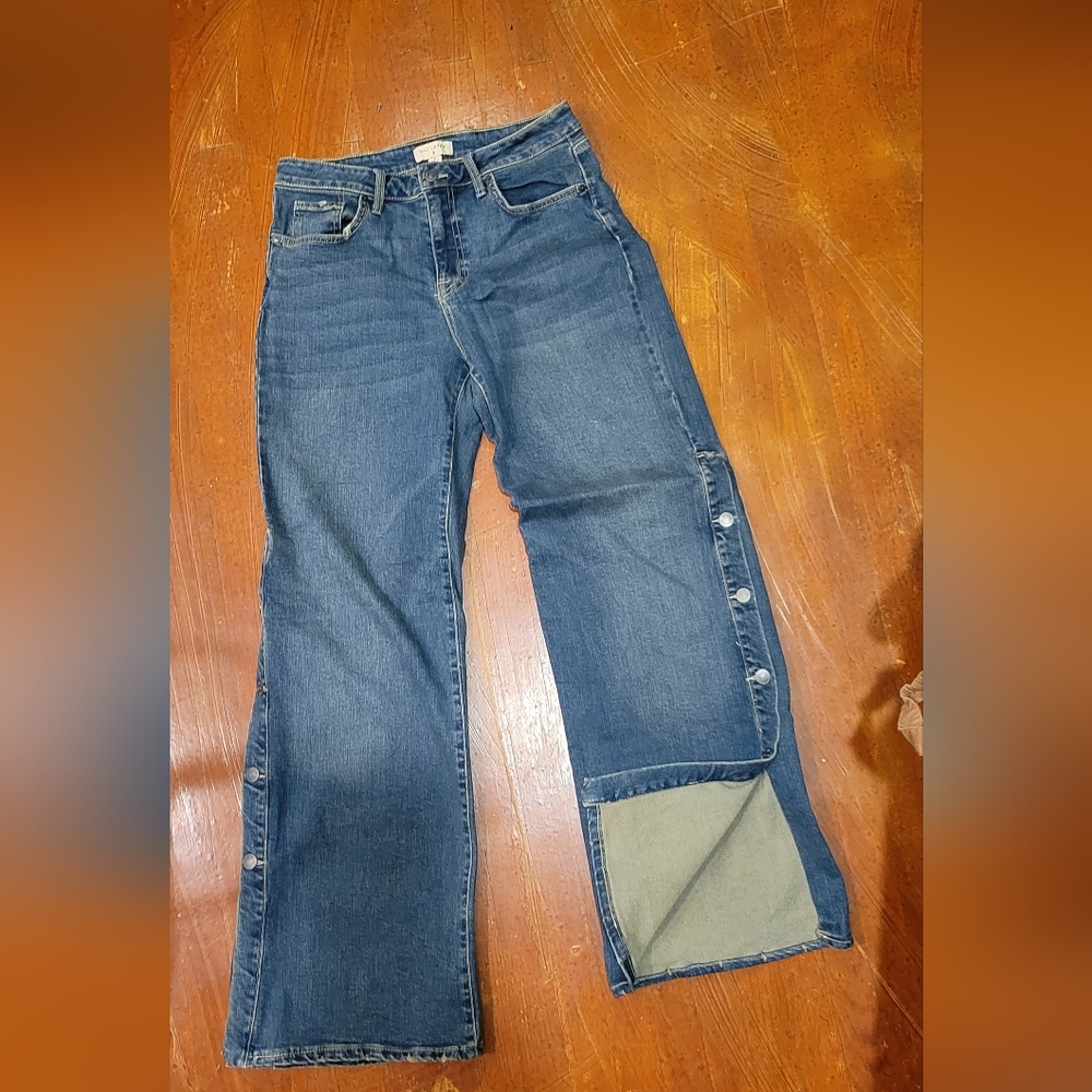 Nili lotan x Target button side jean